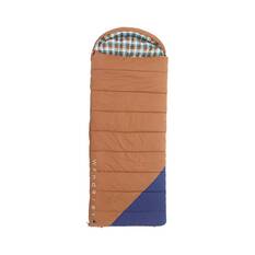 Wanderer Grand Yarra -9.6C Cotton Hooded Sleeping Bag, , bcf_hi-res