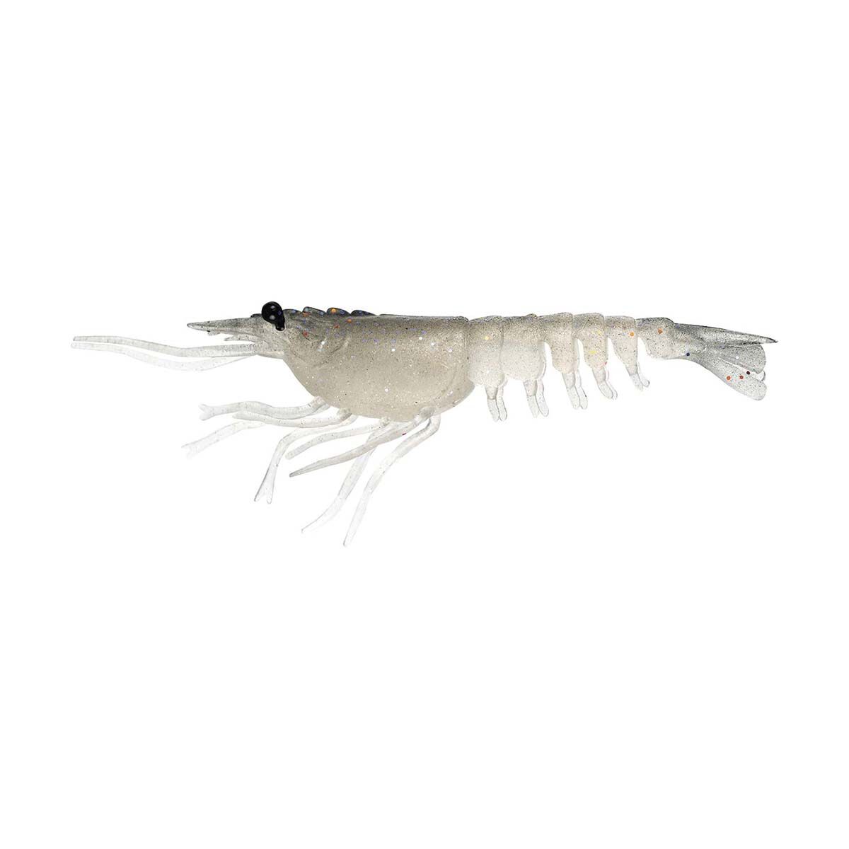Nomad Live Ops Switcher Shrimp Soft Plastic Lure 4.25in Astro, Astro, bcf_hi-res