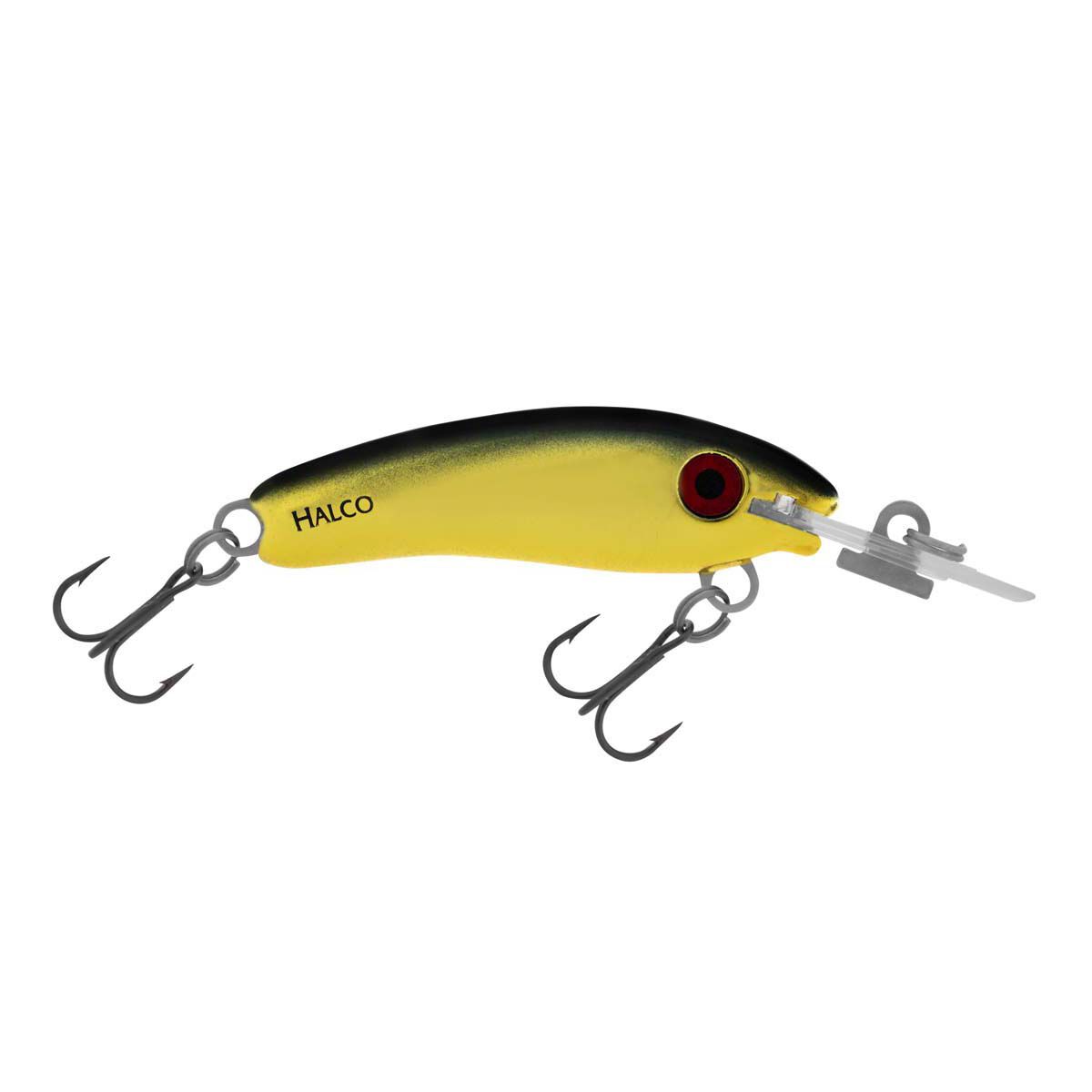 Halco Laser Pro Standard Hard Body Lure 45mm Gold Black, Gold Black, bcf_hi-res