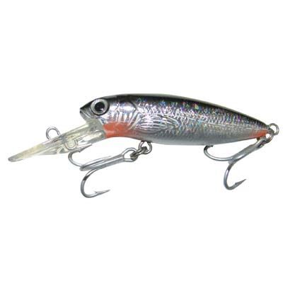 Reidy's Little Lucifer Deep Hard Body Lure 65mm Silver, Silver, bcf_hi-res