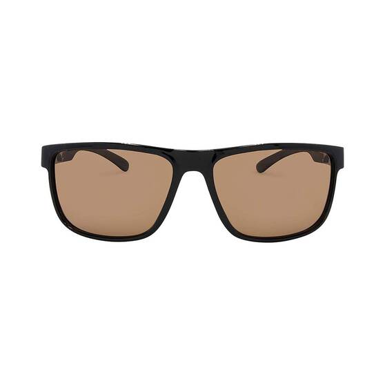Stingray Yellowfin Polarised Sunglasses Black with Photochromic Brown Lens, , bcf_hi-res