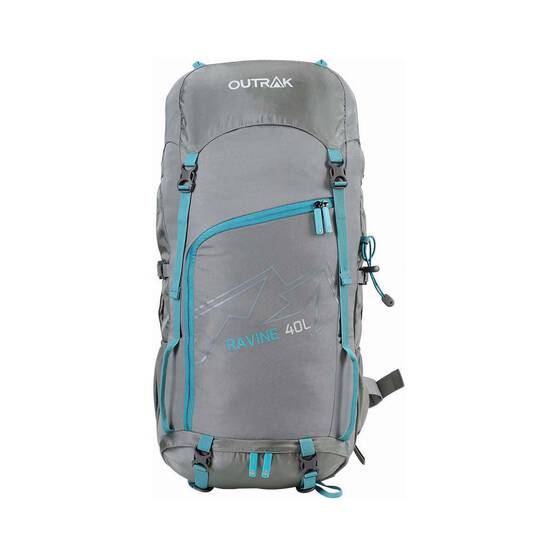 Outrak Ravine Trekking Pack 40L Grey, Grey, bcf_hi-res
