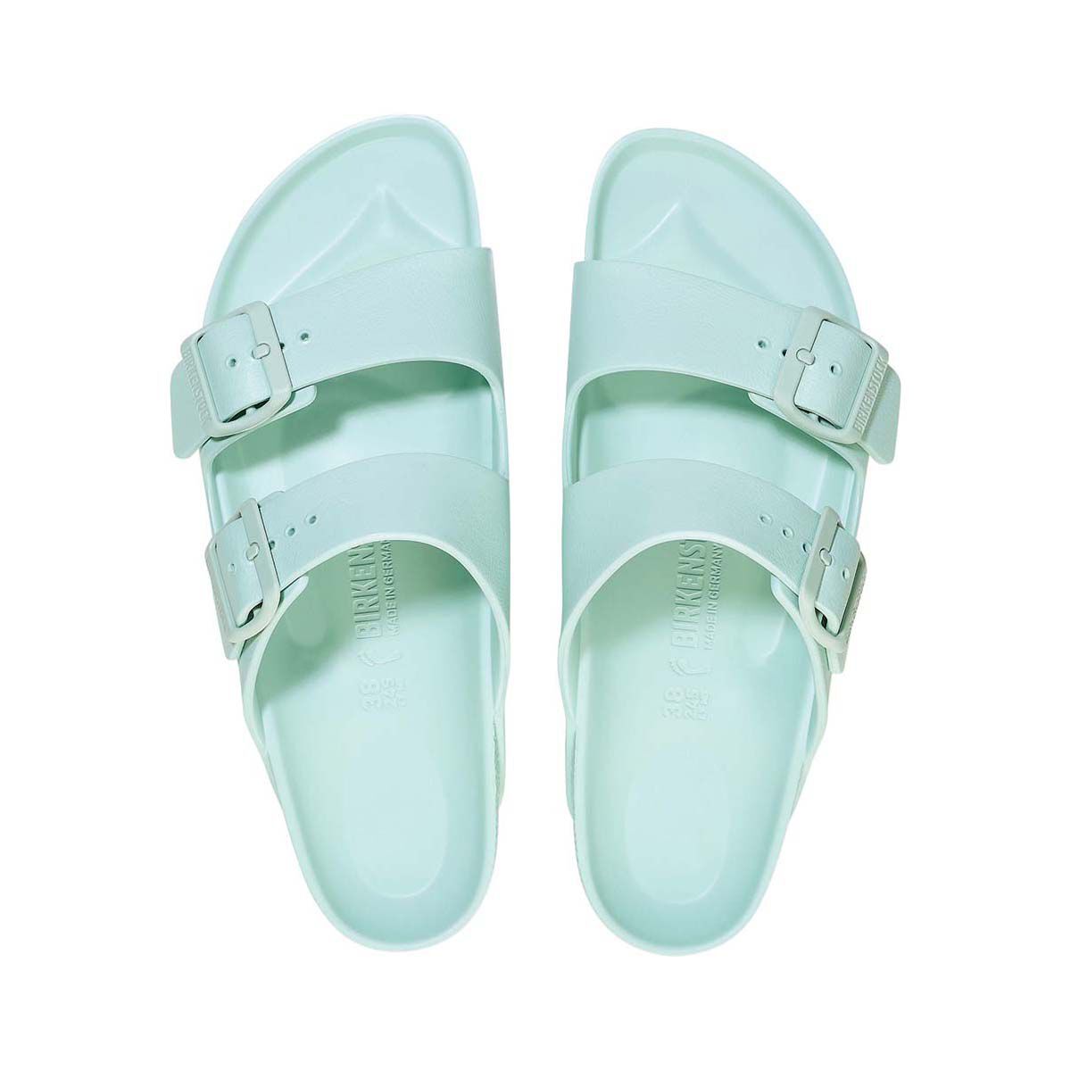 Birkenstock Unisex Arizona Narrow EVA Sandals, Green, bcf_hi-res