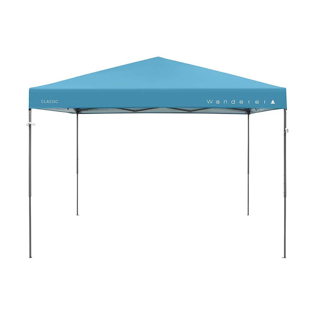 Wanderer Classic Gazebo Canopy 3x3m Blue, Blue, bcf_hi-res