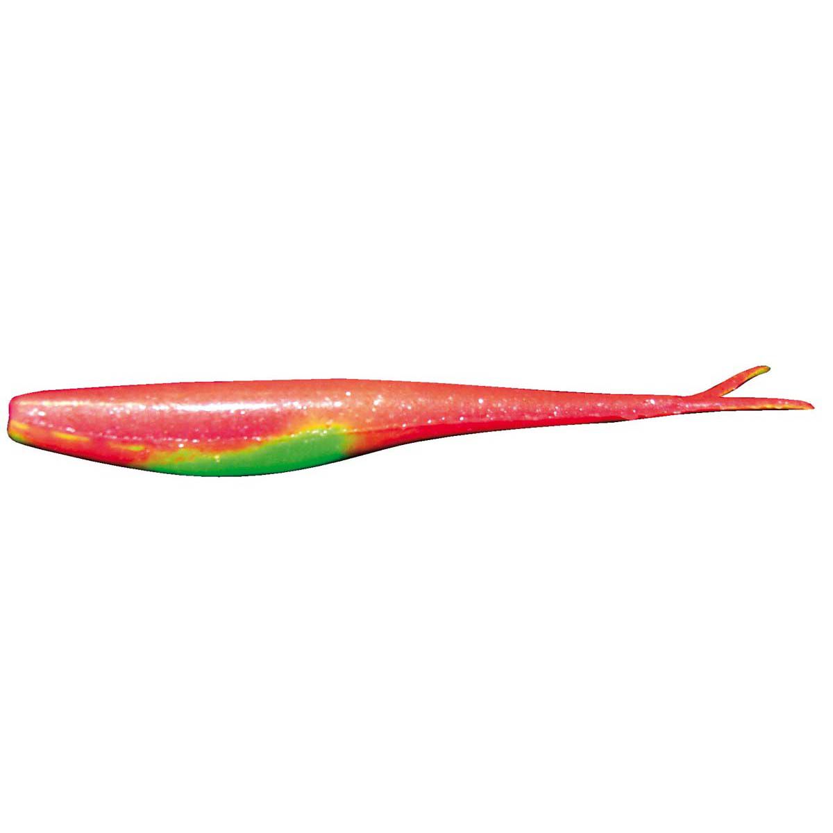 Berkley Gulp! Jerk Shad Soft Plastic Lure 5in Nuclear Chicken, Nuclear Chicken, bcf_hi-res