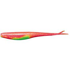 Berkley Gulp! Jerk Shad Soft Plastic Lure 5in Nuclear Chicken, Nuclear Chicken, bcf_hi-res