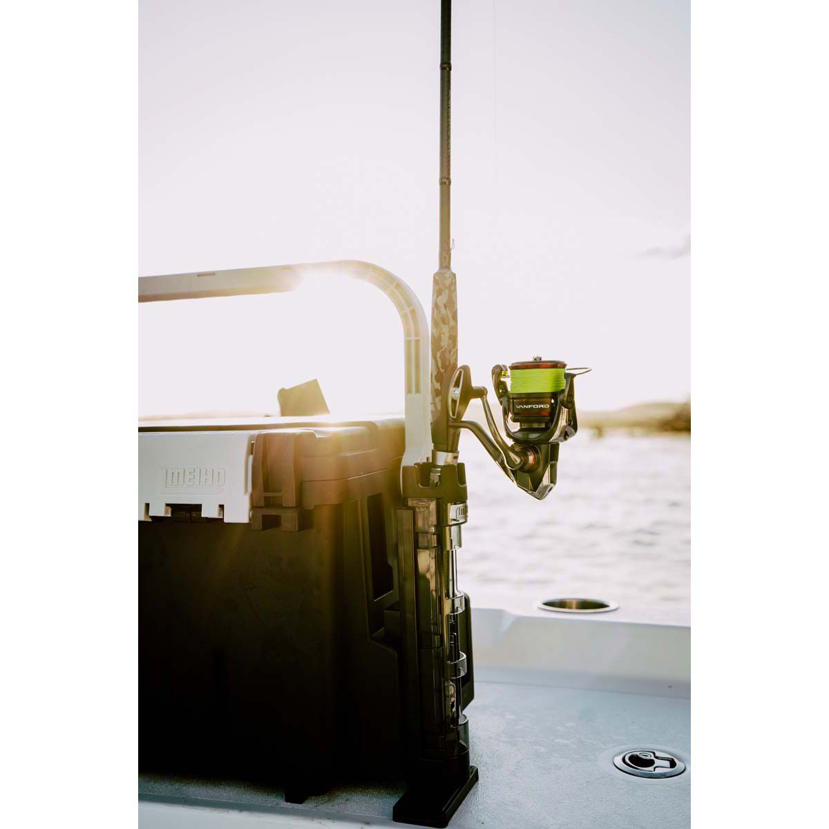 Meiho Rod Stand Attachment 250L Black, , bcf_hi-res