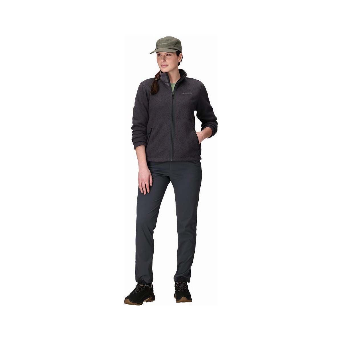 Marmot Women&rsquo;s Drop Line Jacket Black Heather XS, Black Heather, bcf_hi-res