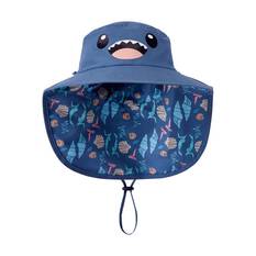 BCF Kids’ Shark Booney Hat Blue OSFM, Blue, bcf_hi-res