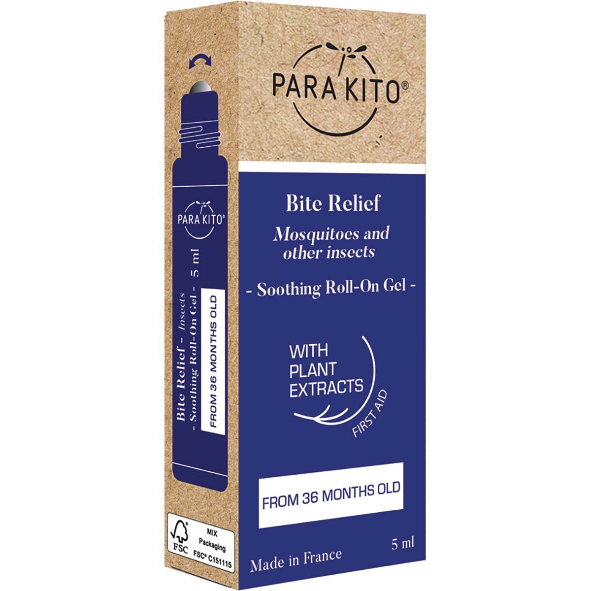Para Kito Mosquito Bite Relief Gel 5ml, , bcf_hi-res