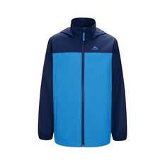 Macpac Kids' Rain Pack-It Jacket, Naval Academy/ Ibiza Blue, bcf_hi-res