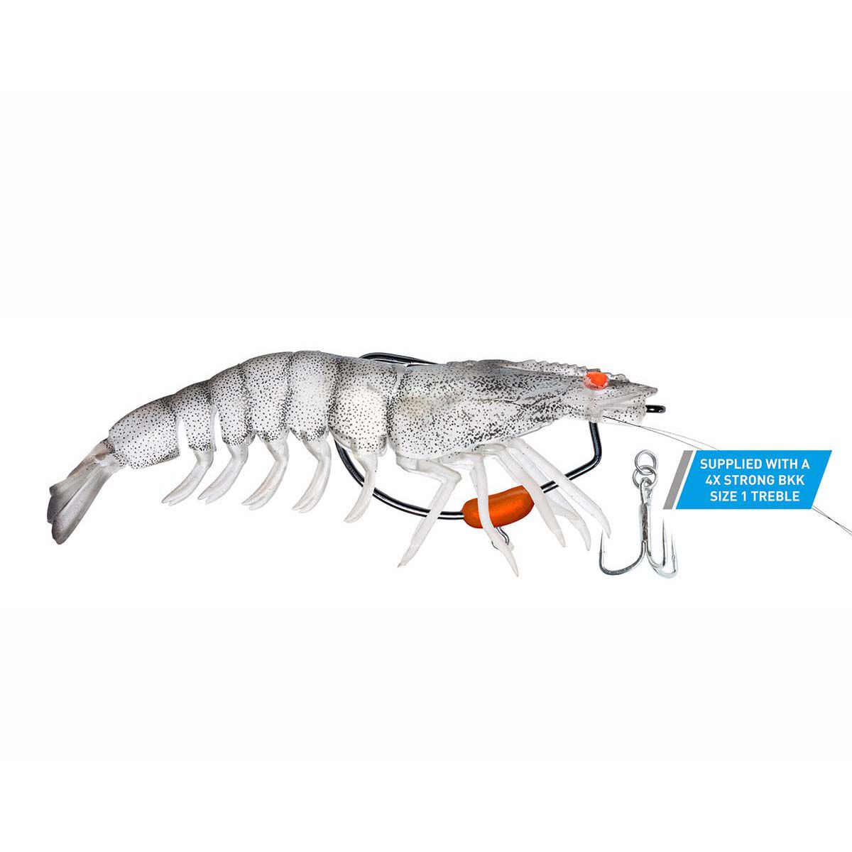 Chasebait Flick Prawn Lure 180mm Crystal, Crystal, bcf_hi-res