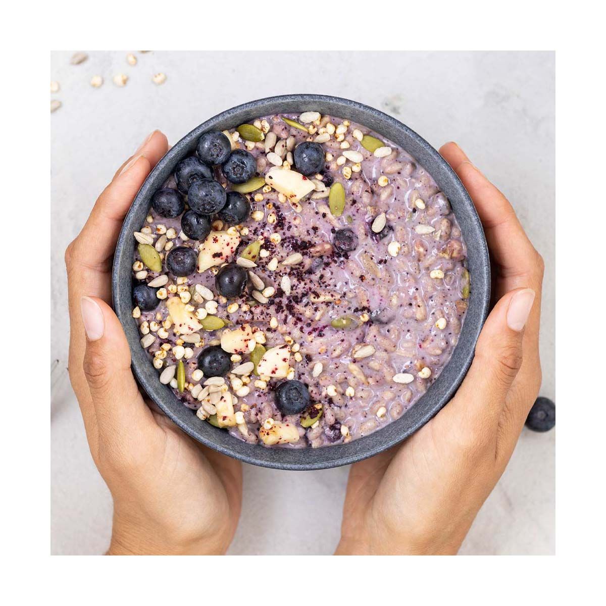 Radix Nutrition Freeze Dried Blueberry Breakfast 400kcal, , bcf_hi-res