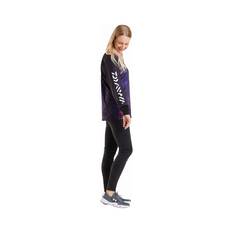 Daiwa Women's Storm Fishing Shirt, Black, bcf_hi-res