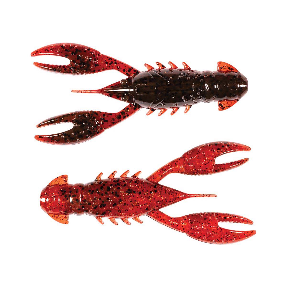 ZMan Pro CrawZ&trade; Soft Plastic Lures 3.5in 3 Pack Hot Craw, Hot Craw, bcf_hi-res