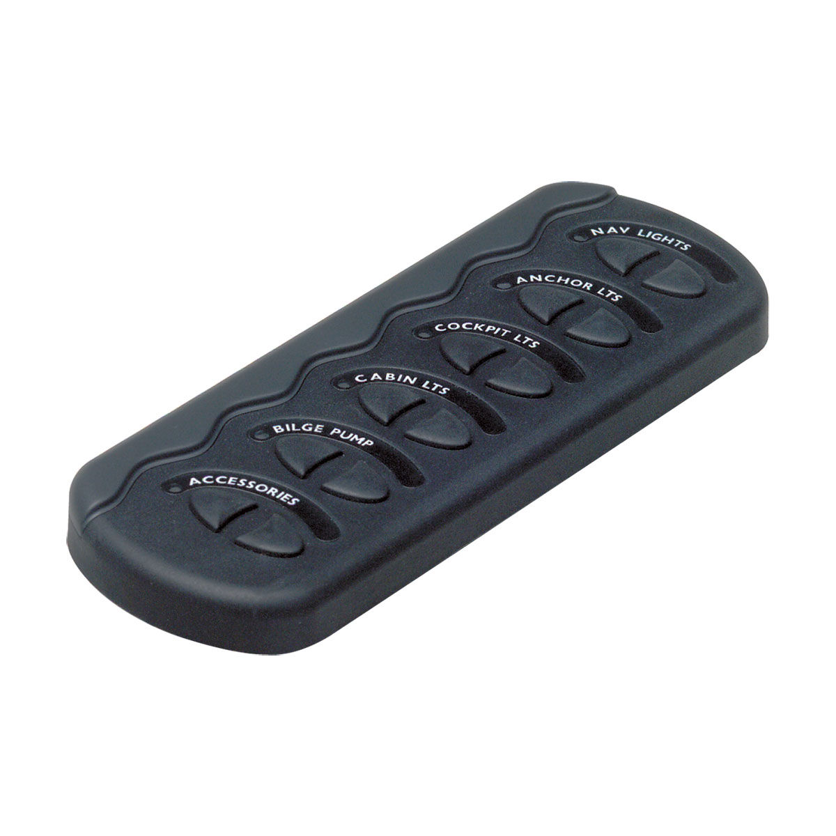 BEP 6 Way Contour Gen 2 Splash Proof Switch Panel, , bcf_hi-res