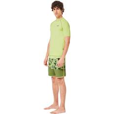 Oakley Men’s Fingerprint Rashie, Light Green, bcf_hi-res