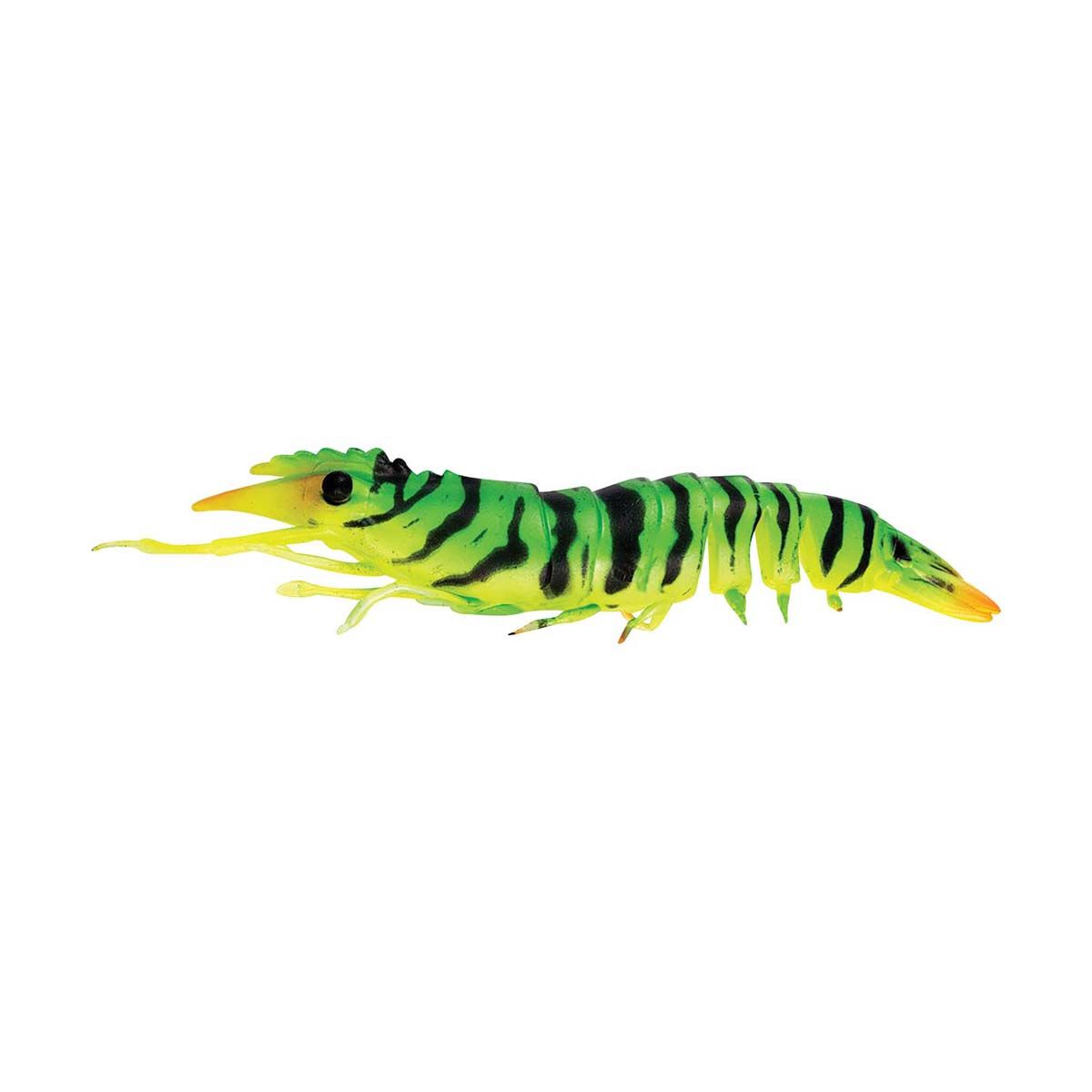 Nomad Live Ops Sumo Shrimp Unrigged Soft Plastic Lure 5in Fire Tiger, Fire Tiger, bcf_hi-res