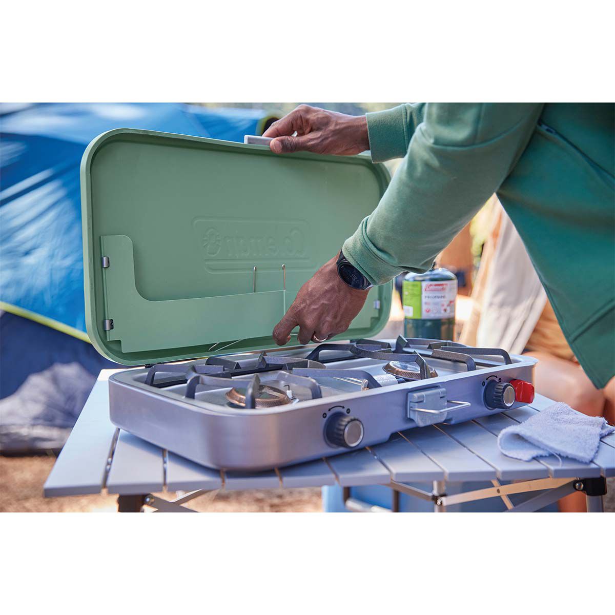 Coleman Cascade 3-in-1 Two Burner Stove, , bcf_hi-res