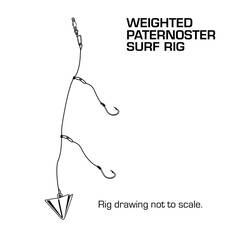 Pryml Weighted Surf Paternoster Rig 3/0, , bcf_hi-res