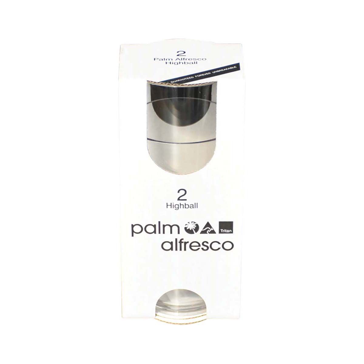 Palm Alfresco Tritan Forever Unbreakable Highball Tumbler 2 pack, , bcf_hi-res
