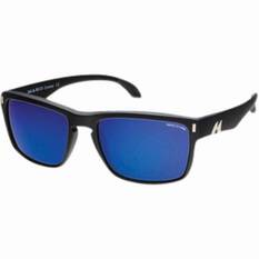 MAKO GT Polarised Men's Sunglasses Black with Blue Lens, , bcf_hi-res