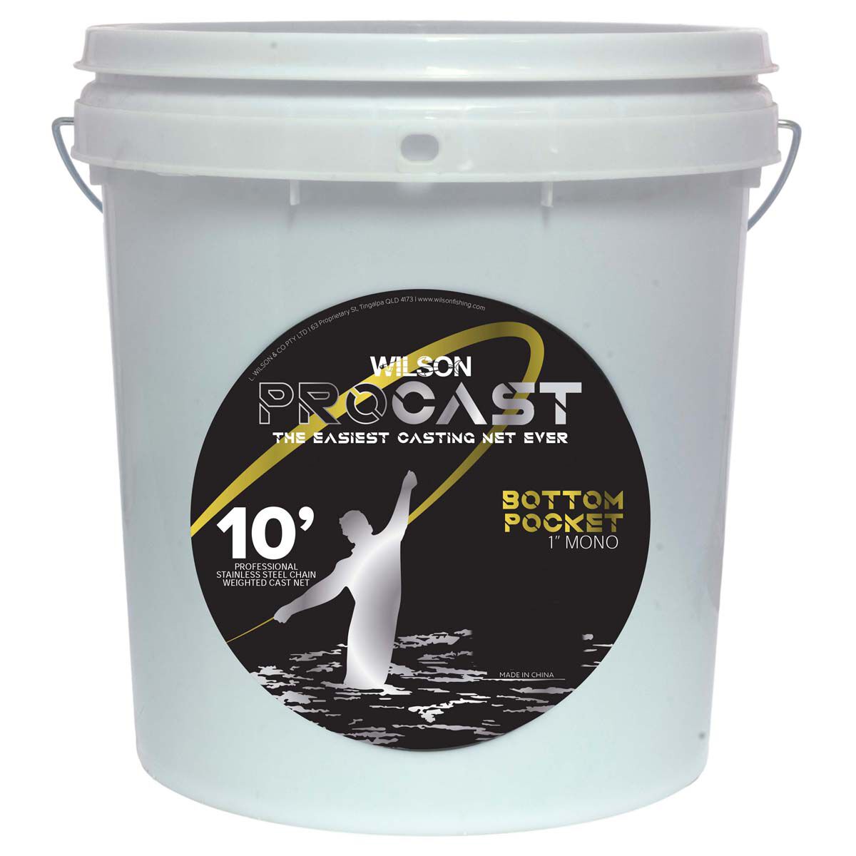 Wilson Pro Cast Bottom Pocket Cast Net, , bcf_hi-res