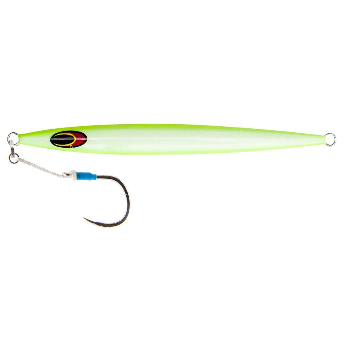 Nomad Streaker Jigging Lure 80g Chartreuse White Glow, Chartreuse White Glow, bcf_hi-res