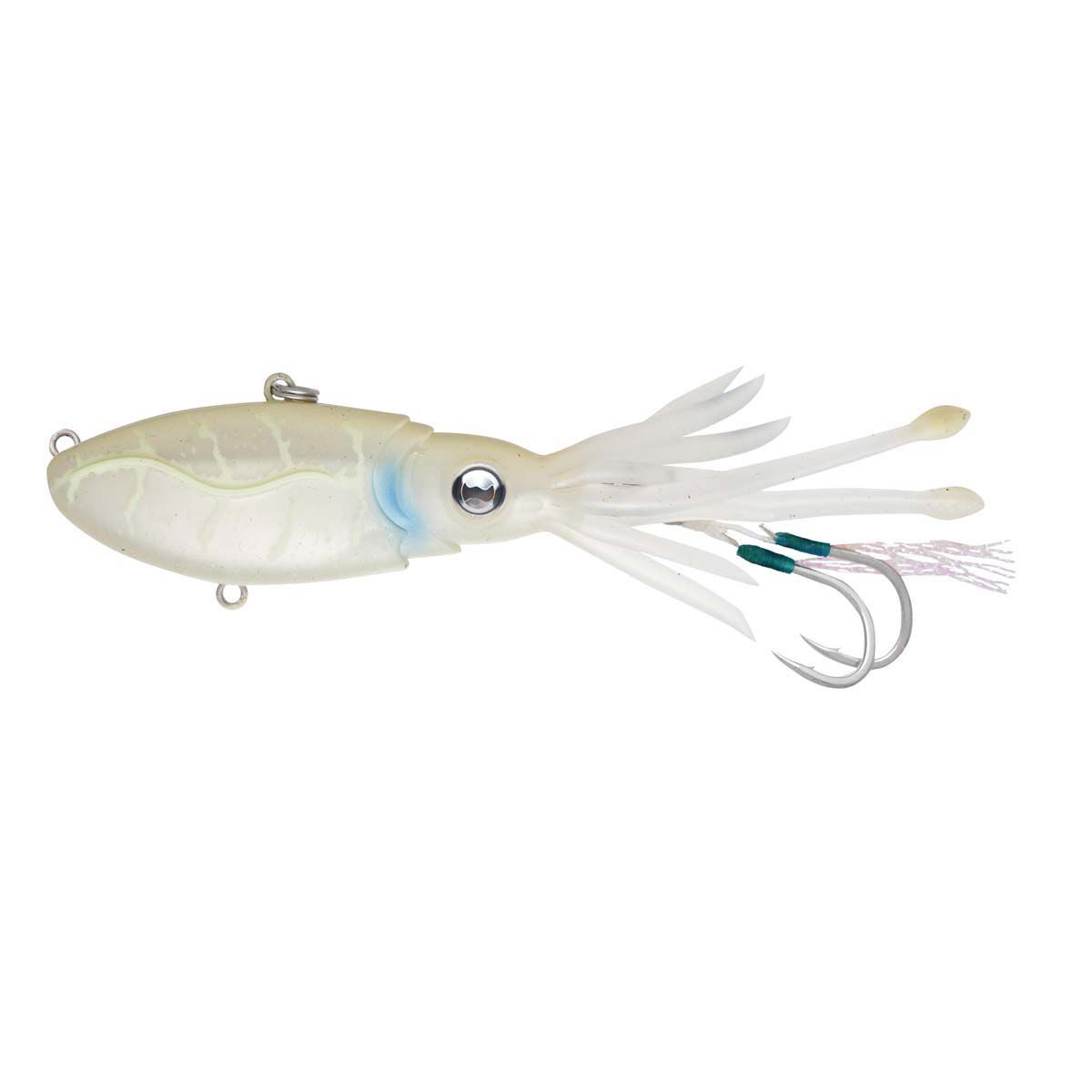 Nomad Squidtrex Vibe Lure 55mm White Glow, White Glow, bcf_hi-res