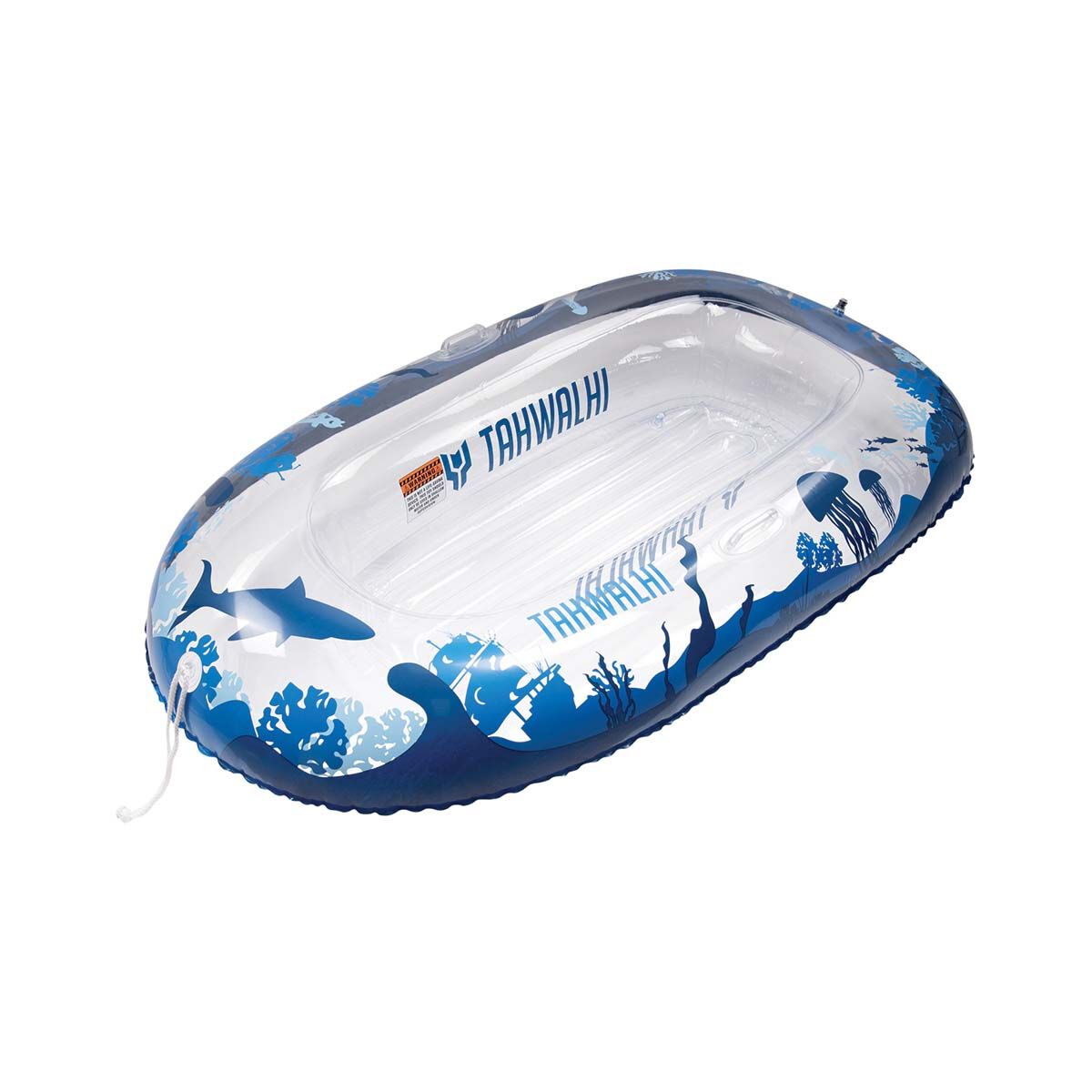 Tahwalhi Junior Clear Bottom Inflatable Boat, , bcf_hi-res
