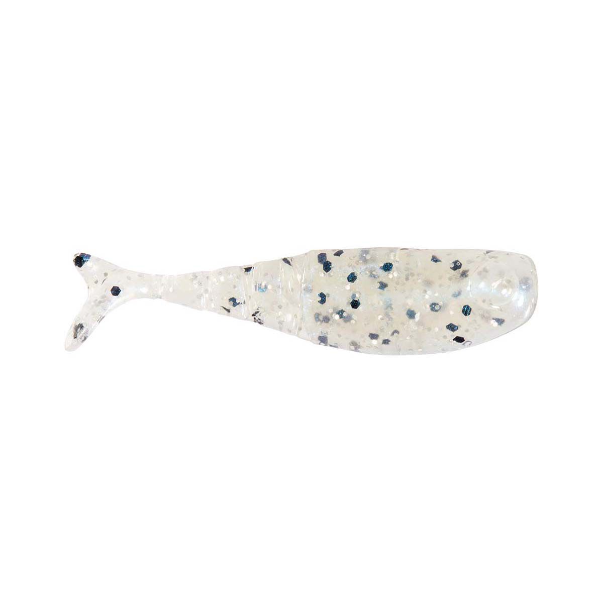 ZMan Shad FryZ Soft Plastic Lure 1.75in 8 Pack Blue Glimmer Sparkle, Blue Glimmer Sparkle, bcf_hi-res