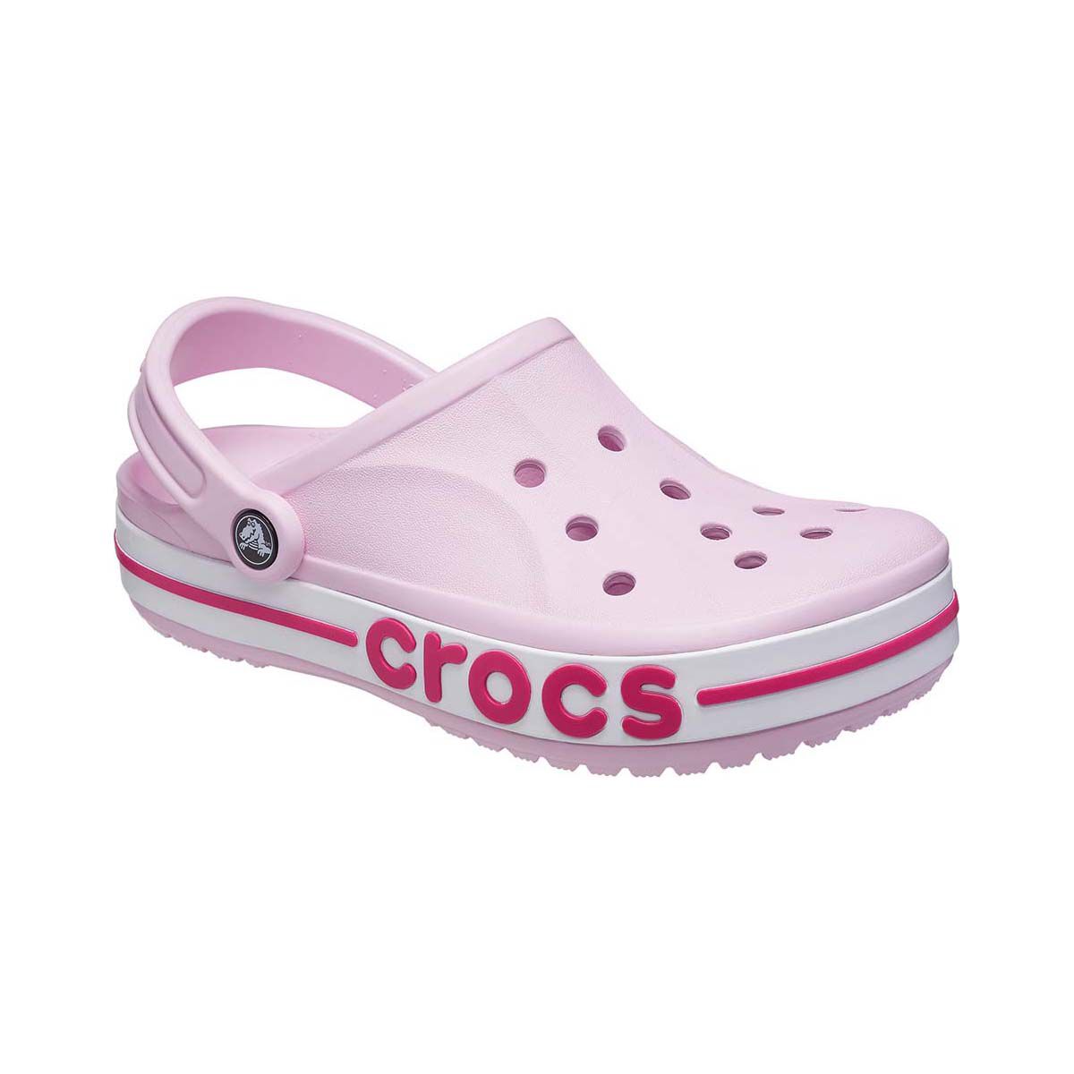 Ballerina pink crocs sales