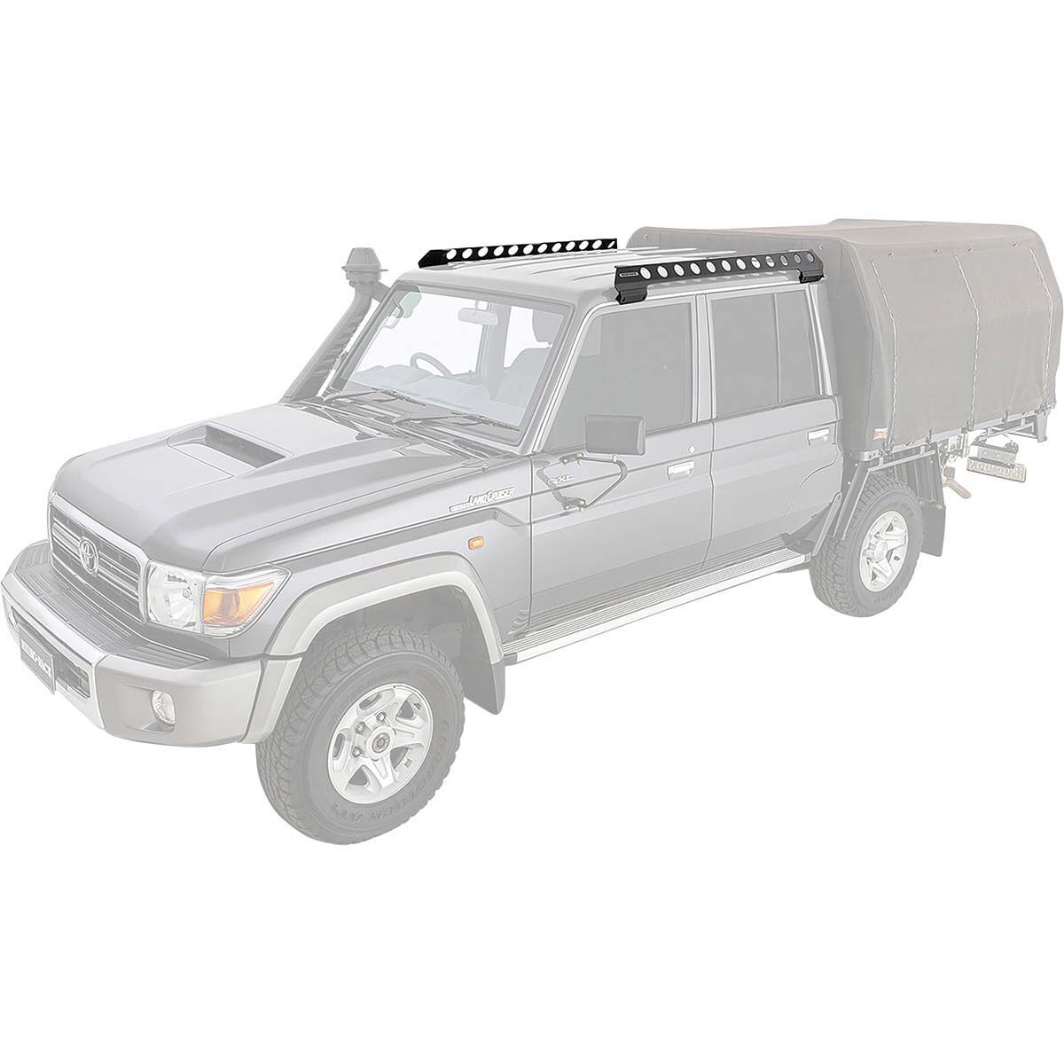 Rhino Rack Backbone Mounting System - Toyota Landcruiser 79 Series, , bcf_hi-res