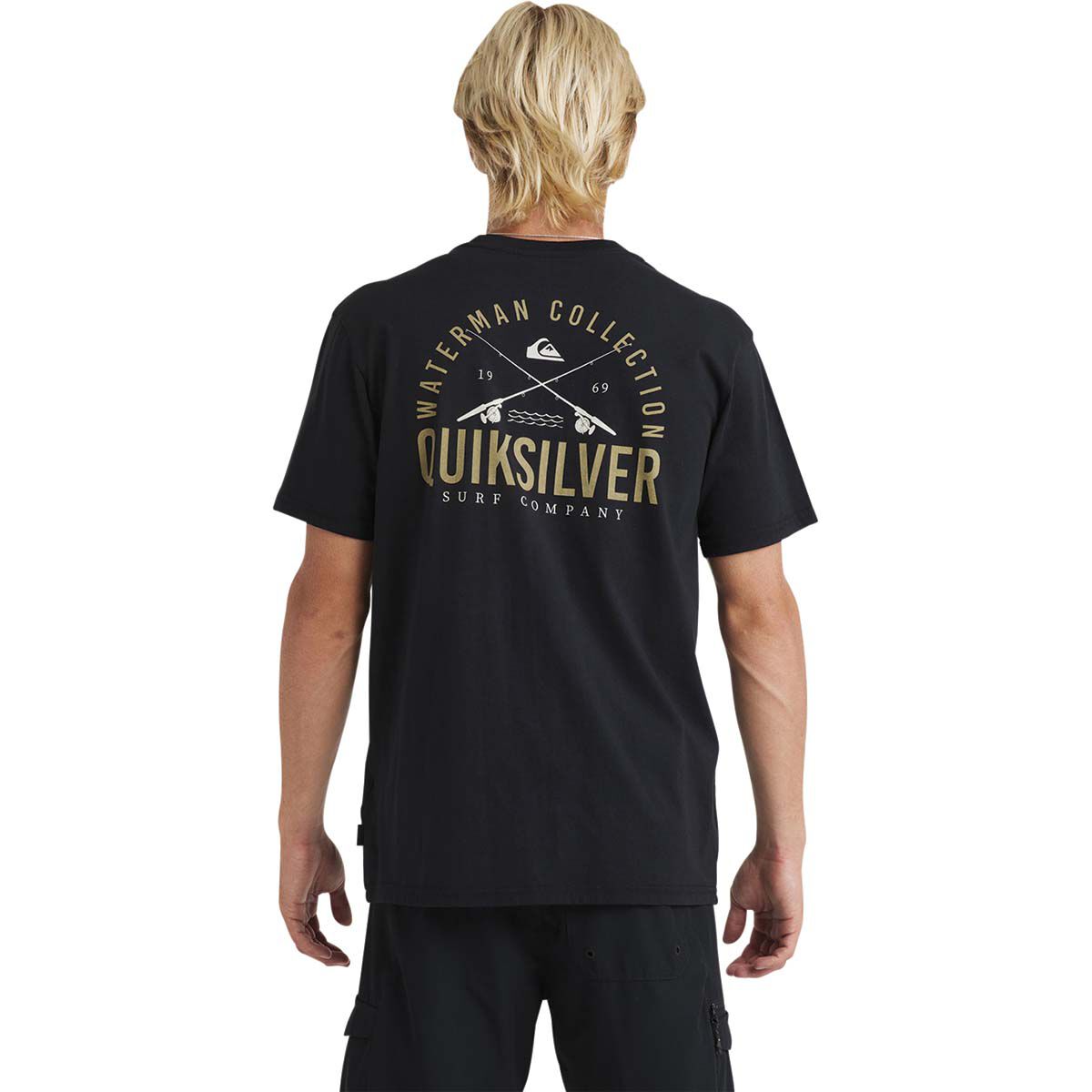 Quiksilver Men&rsquo;s South Side Short Sleeve Tee Black S, Black, bcf_hi-res
