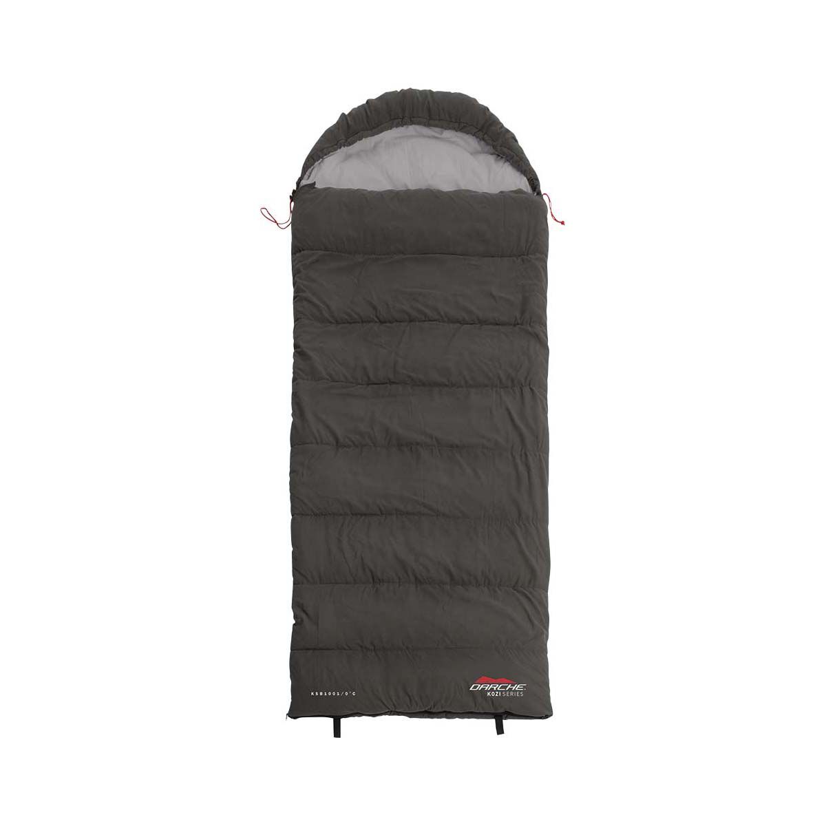 Darche Kozi 0C Grey Adult Sleeping Bag, , bcf_hi-res