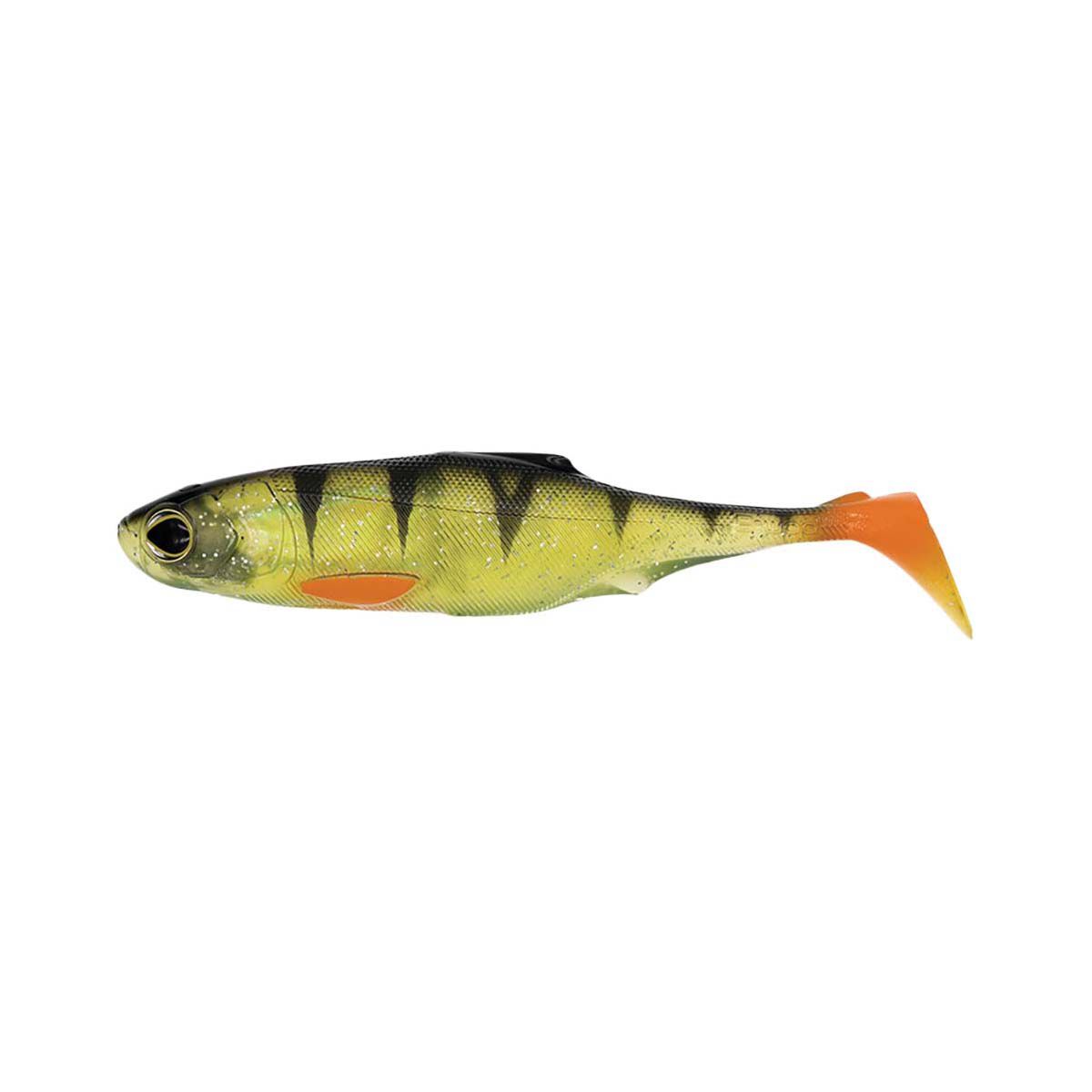 Biwaa Submission Rigged Soft Plastic Lure 8in Ghost Perch BCF