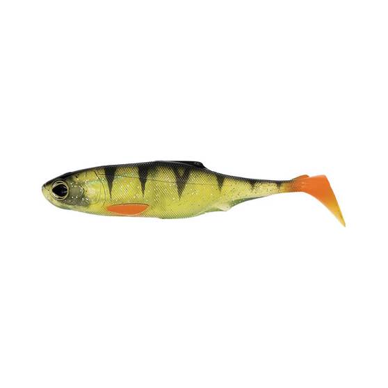 Biwaa SubMission Rigged Soft Swimbait Lure 8in Ghost Perch, Ghost Perch, bcf_hi-res