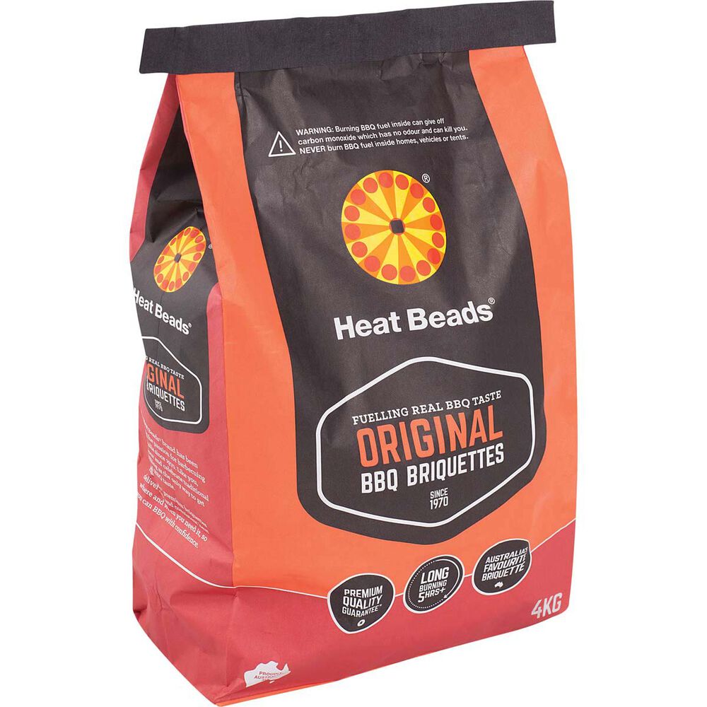 Heat Beads BBQ Briquettes Fuel 4kg BCF
