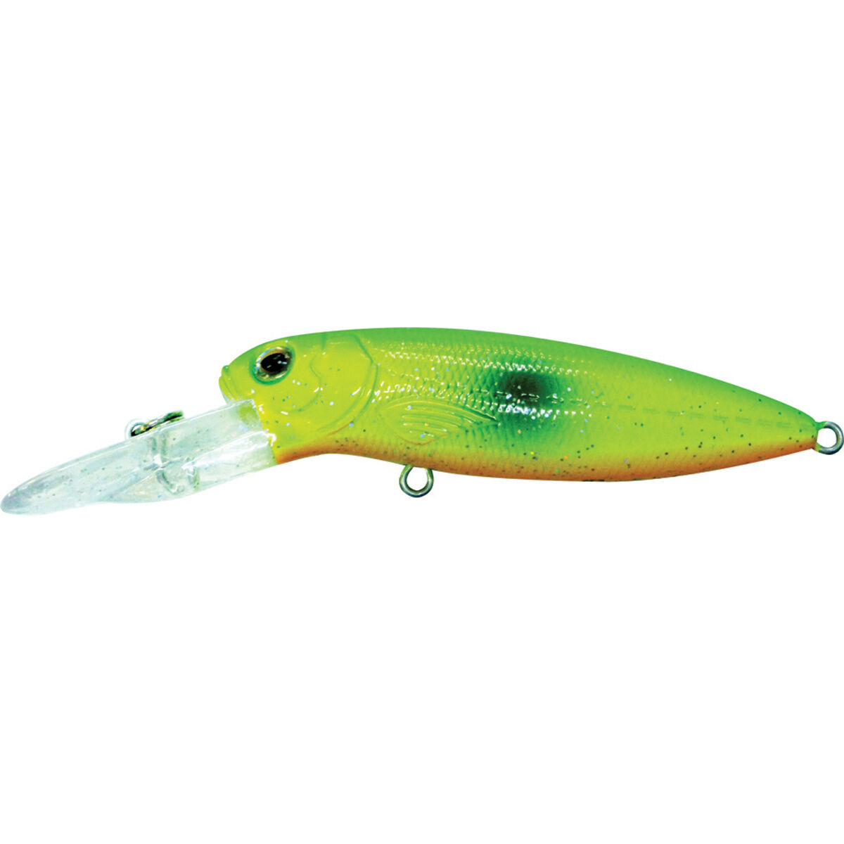 Reidy's Big Lucifer Hard Body Lure 85mm Colour GR BL SPT 85mm, Colour GR BL SPT, bcf_hi-res
