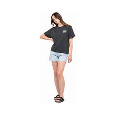 The Mad Hueys Women's Turtle Anchor Short Sleeve Tee, Vintage Black, bcf_hi-res