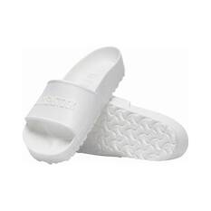 Birkenstock Unisex Barbados EVA Slides, White, bcf_hi-res