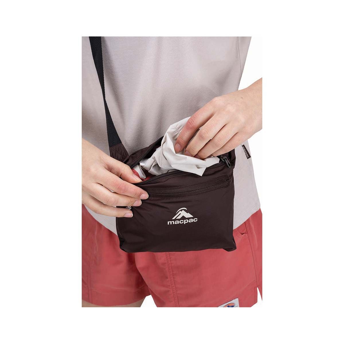 Macpac Women's Heritage Waterproof Anorak, Grey, bcf_hi-res