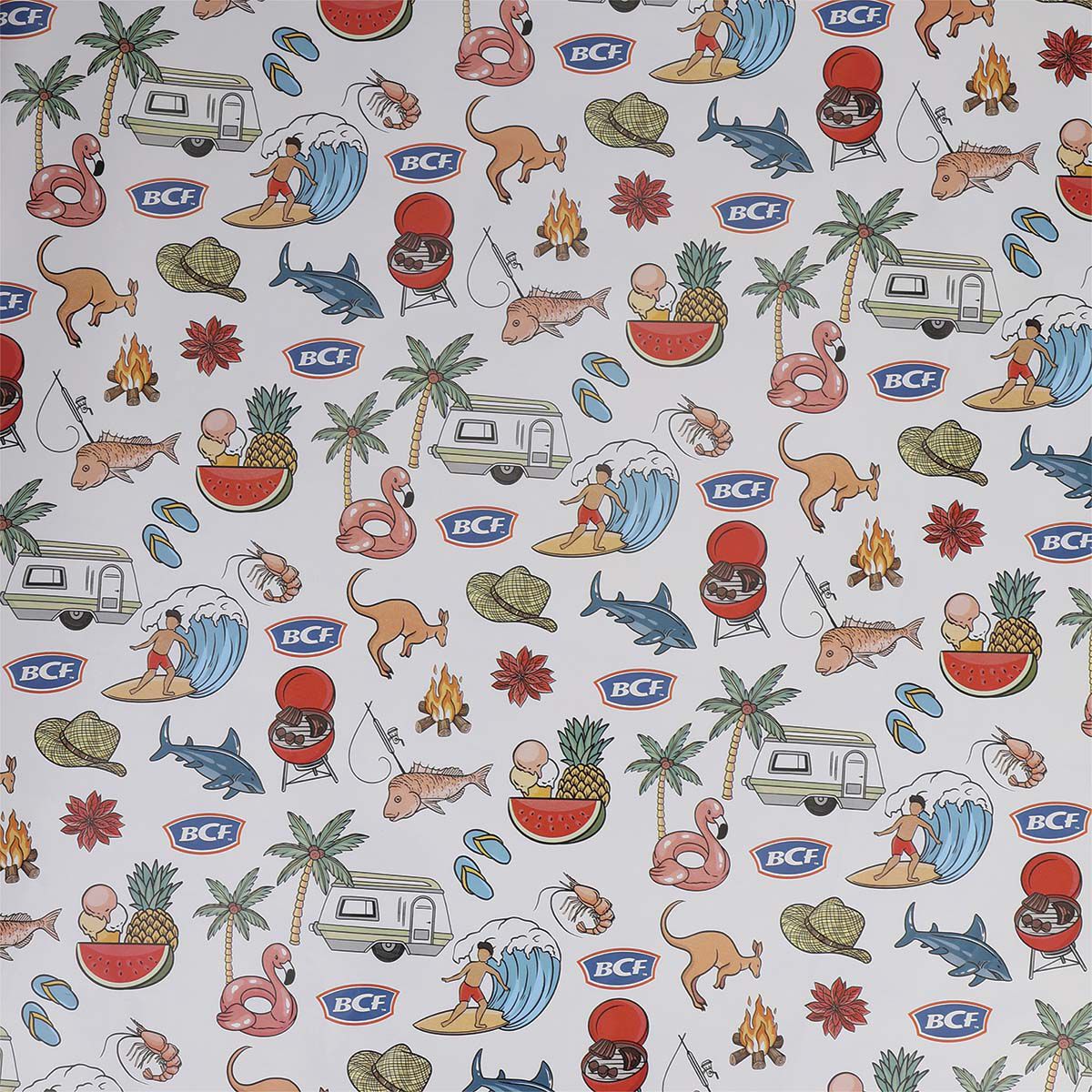 BCF Fun Gift Wrap 70cm x 5m Two Pack, , bcf_hi-res