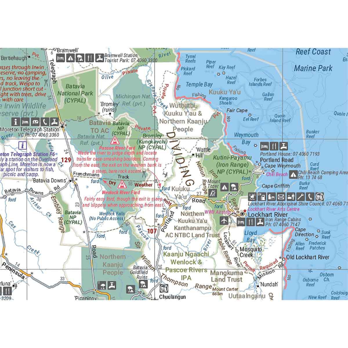 Hema Cape York Map &ndash; 15th Edition, , bcf_hi-res