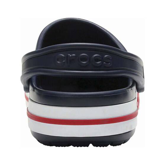 Crocs Unisex Bayaband Clogs, Navy/Pepper, bcf_hi-res