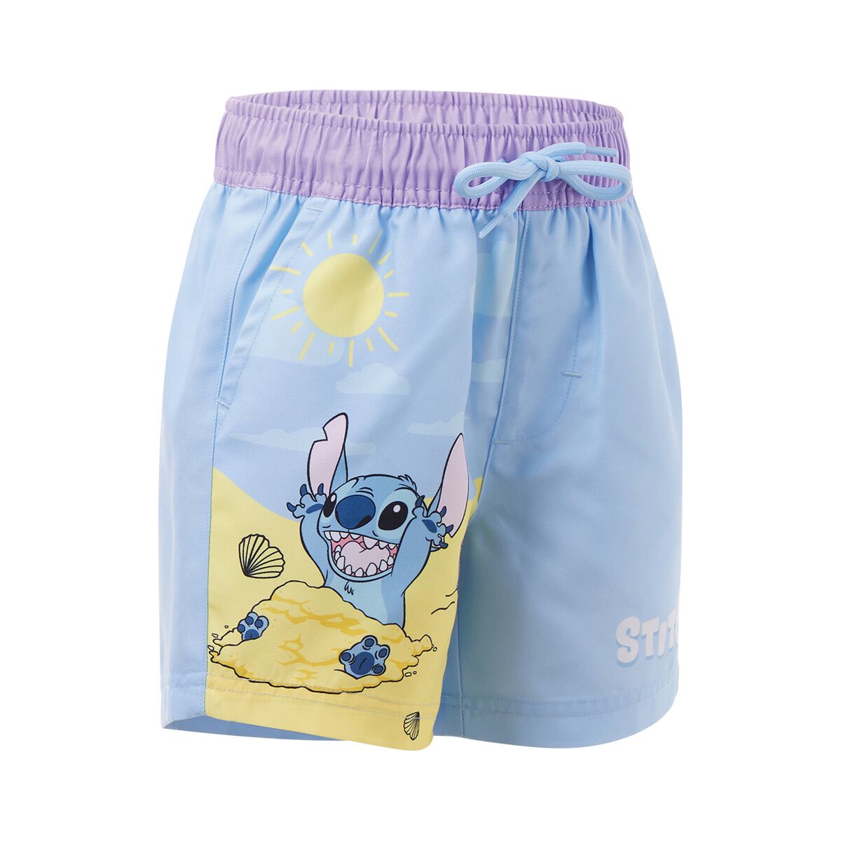Lilo and Stitch Kids&rsquo; Boardies, Blue, bcf_hi-res
