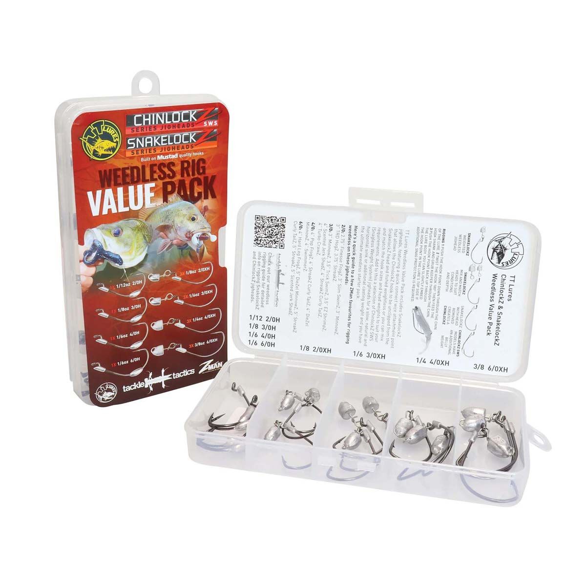 TT Fishing Weedless Rig Jig Head Value Pack, , bcf_hi-res