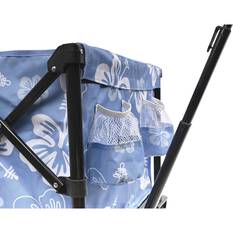 Wanderer Flat Fold Beach Cart 100kg Hibiscus, , bcf_hi-res