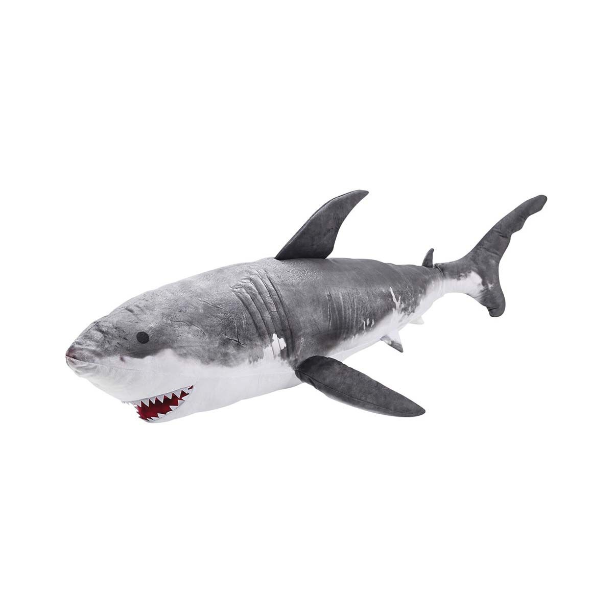 BCF Great White Shark 120cm Plush Toy, , bcf_hi-res