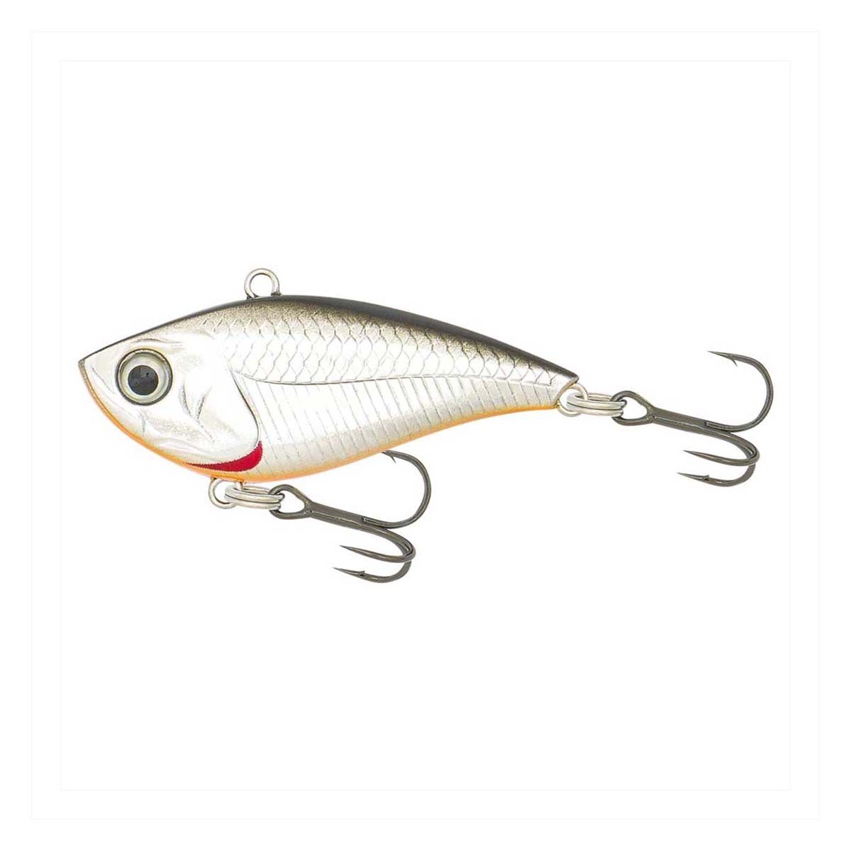 Fishcraft Dr Dirty Lipless Crank Hard Body Lure 51mm Silver Shad, Silver Shad, bcf_hi-res